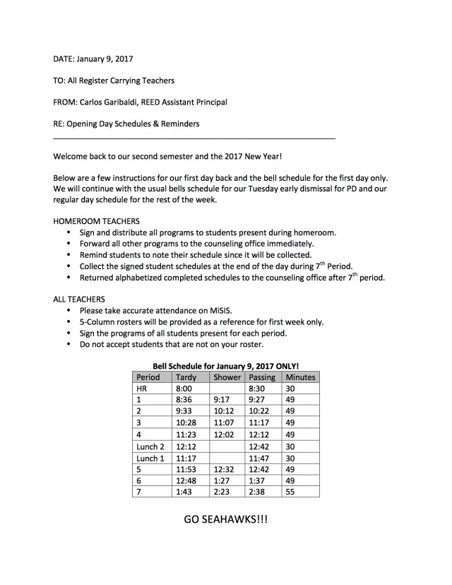 2nd-semester-opening-day-memo-bell-schedule